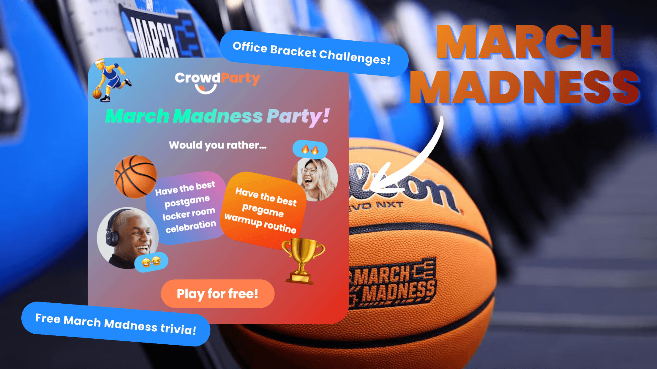 3 Ways to Celebrate March Madness With the Sports Fans in Your Office