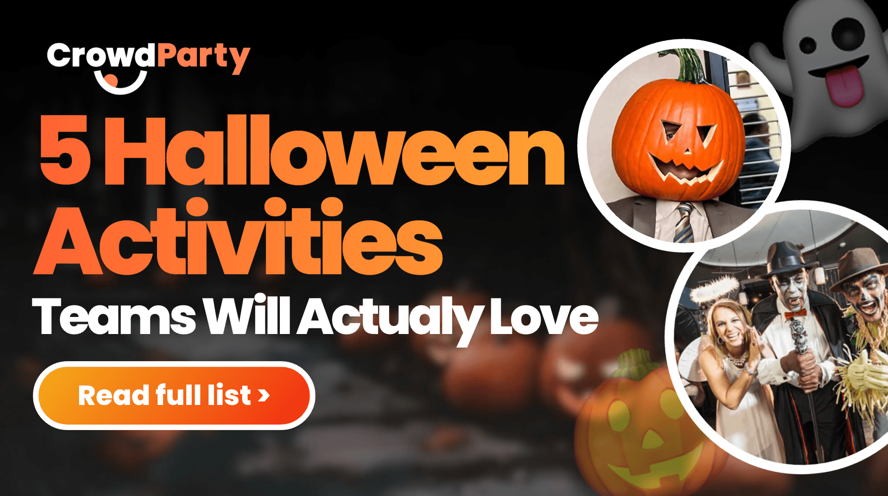 Top 5 Halloween Activities That Teams Will Actually Love