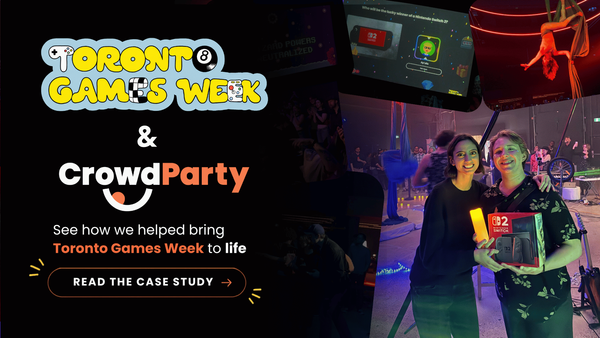 CrowdParty for Large Community Events: Toronto Games Week Case Study